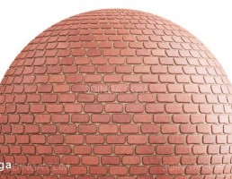 تکسچر پیاده رو قرمز